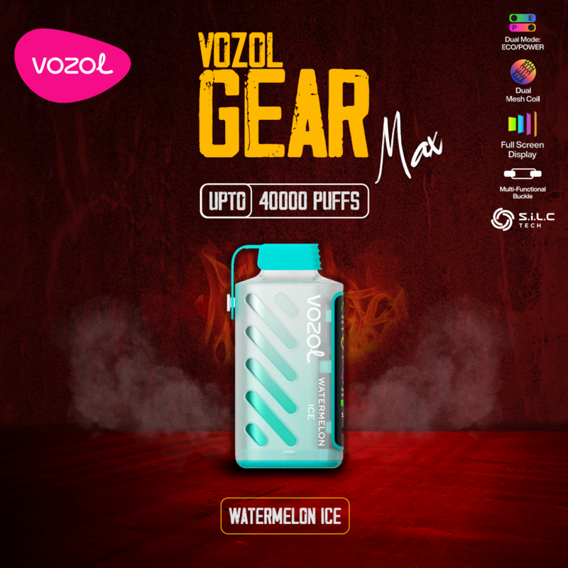 VOZOL GEAR MAX 40K WATERMELON ICE