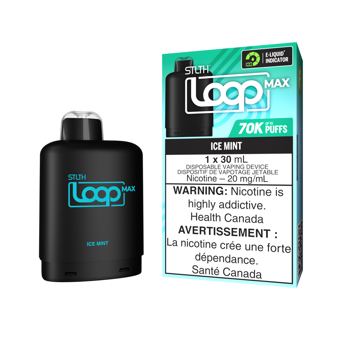 STLTH LOOP MAX ICE MINT