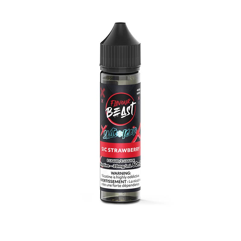 FLAVOUR BEAST E LIQUID SIC STRAWBERRY 60ML 20MG