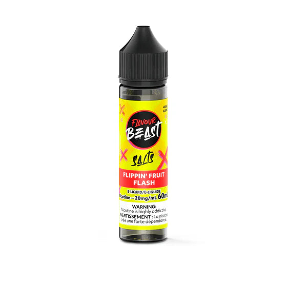 FLAVOUR BEAST E LIQUID FLIPPIN’ FRUIT FLASH 60ML 20MG