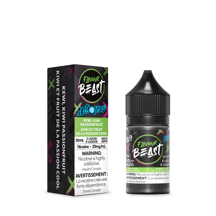 FLAVOUR BEAST KEWL KIWI PASSIONFRUIT 30MG 10MG E-LIQUID