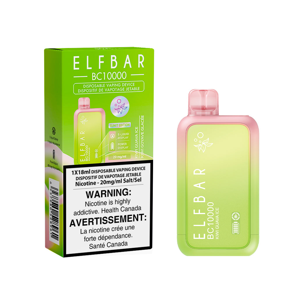 ELFBAR 10000 KIWI GUAVA ICE