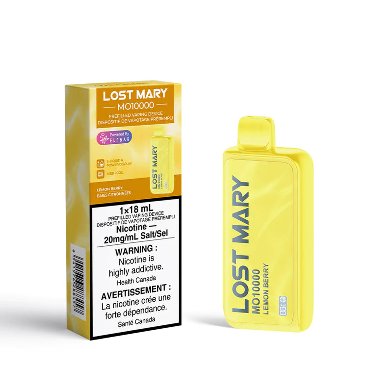 LOST MARY 10K LEMON BERRY DISPOSABLE