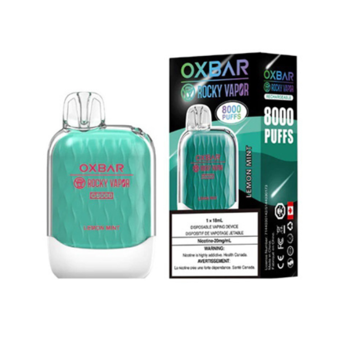 OXBAR 8000 LEMON MINT DISPOSABLE