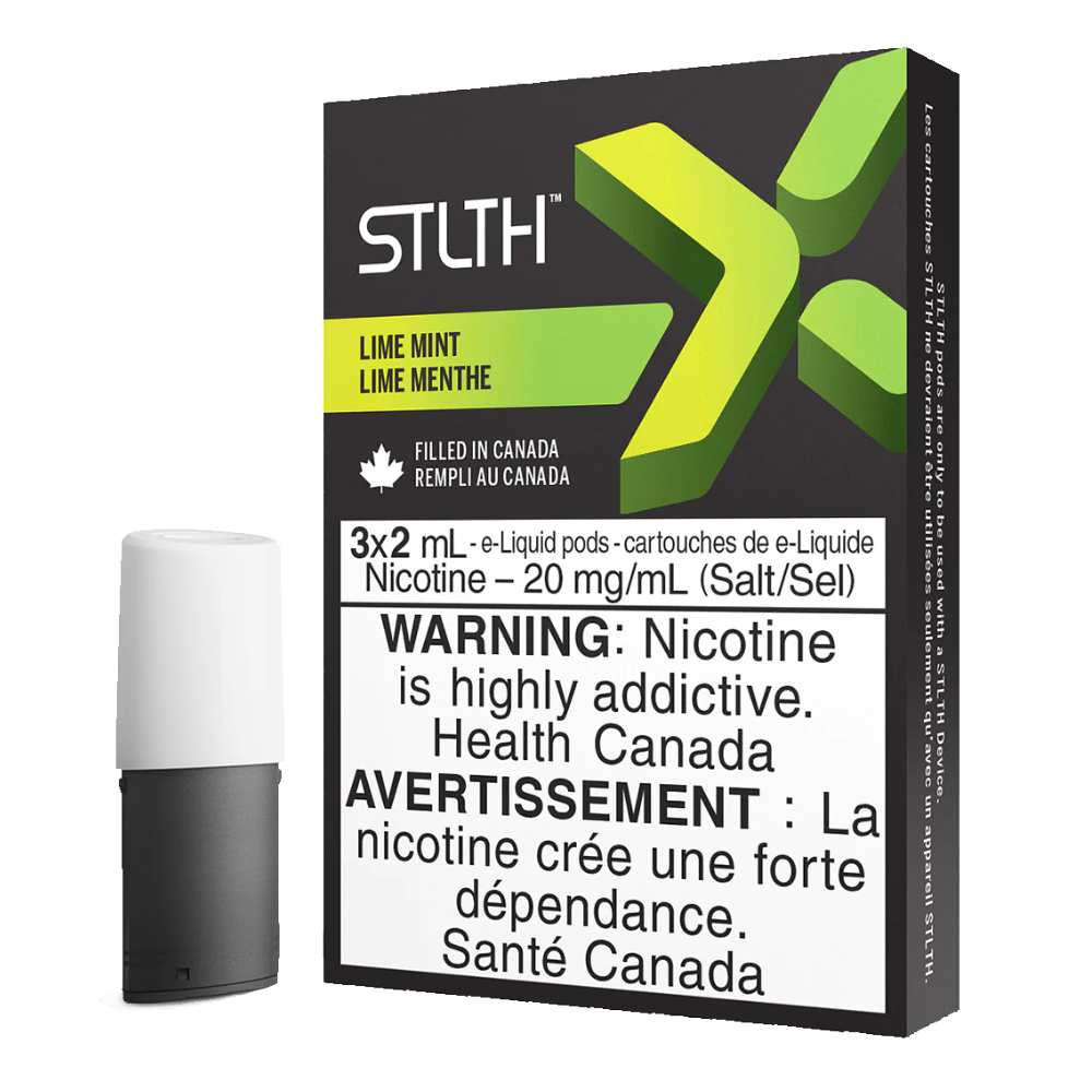 STLTH X LIME MINT PODS