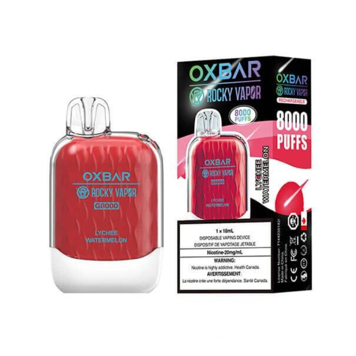 OXBAR 8000 LYCHEE WATERMELON DISPOSABLE