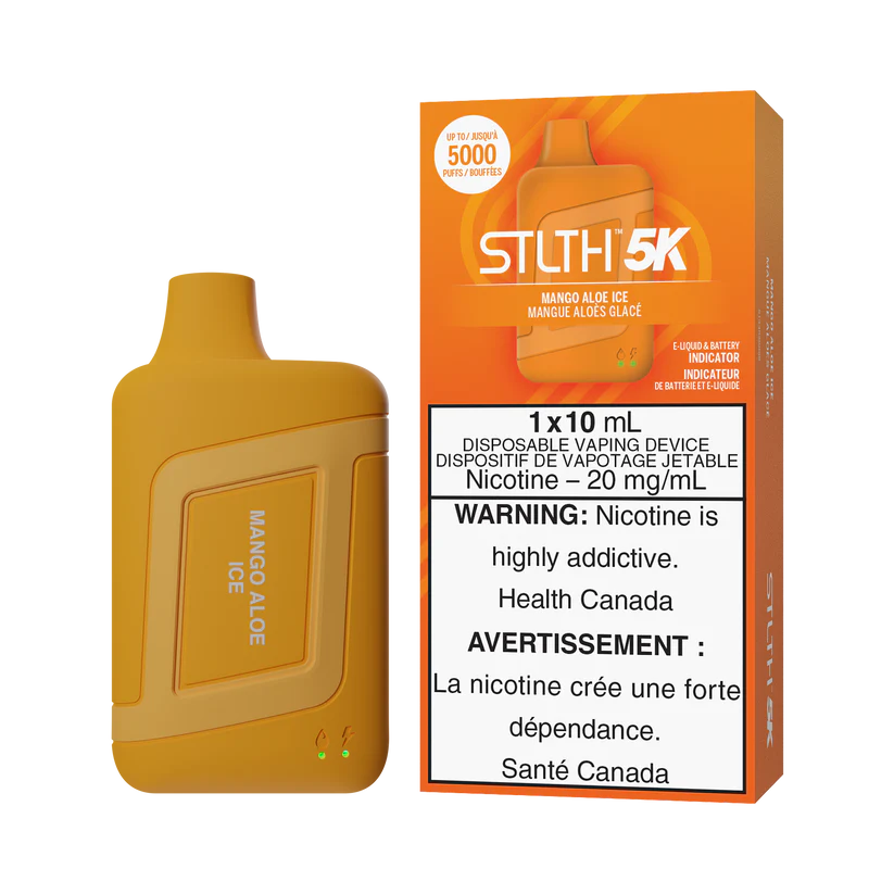 STLTH 5K MANGO ALOE ICE DISPOSABLE