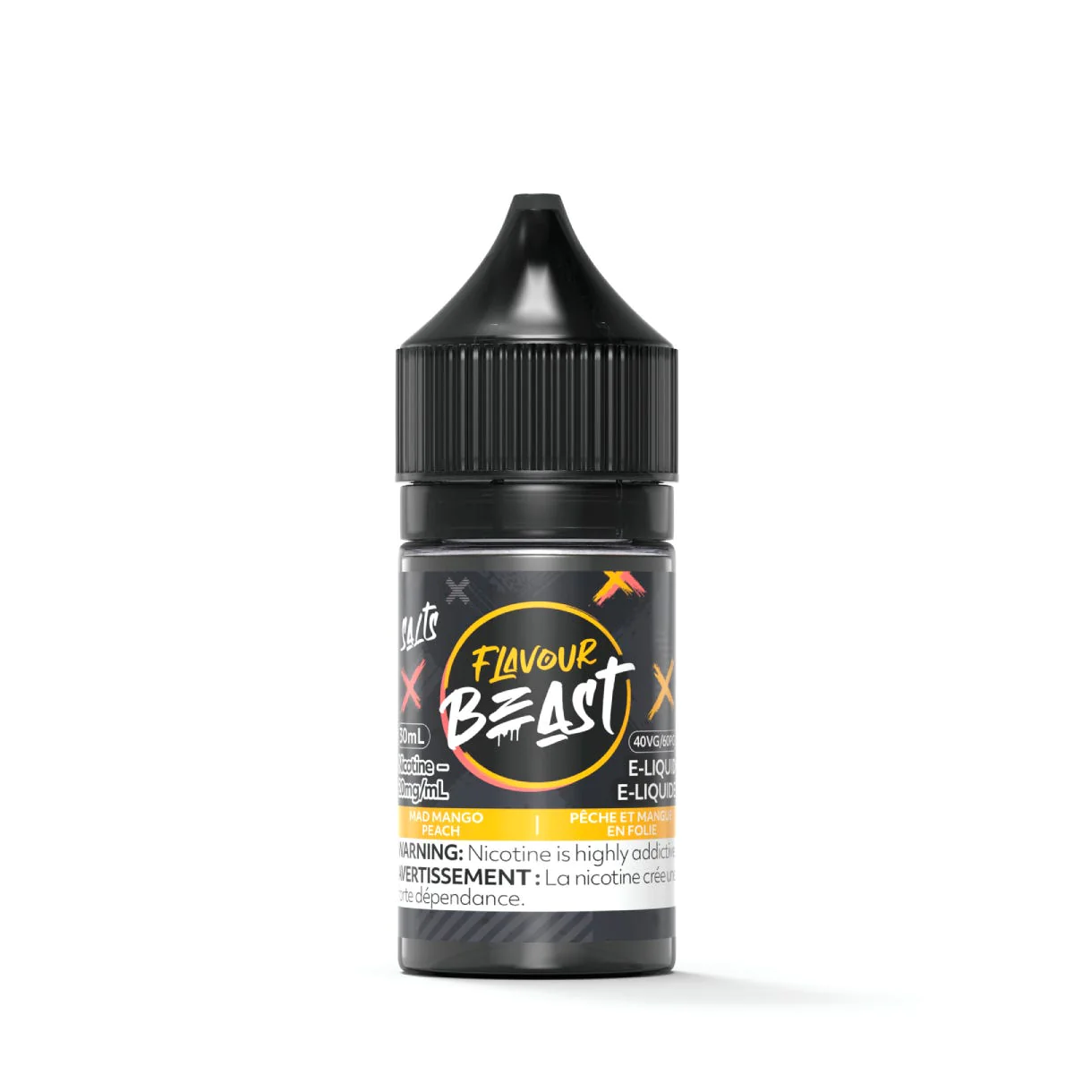 FLAVOUR BEAST MAD MANGO PEACH 30ML 20MG  E-LIQUID