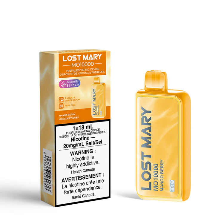 LOST MARY 10K MANGO BERRY DISPOSABLE