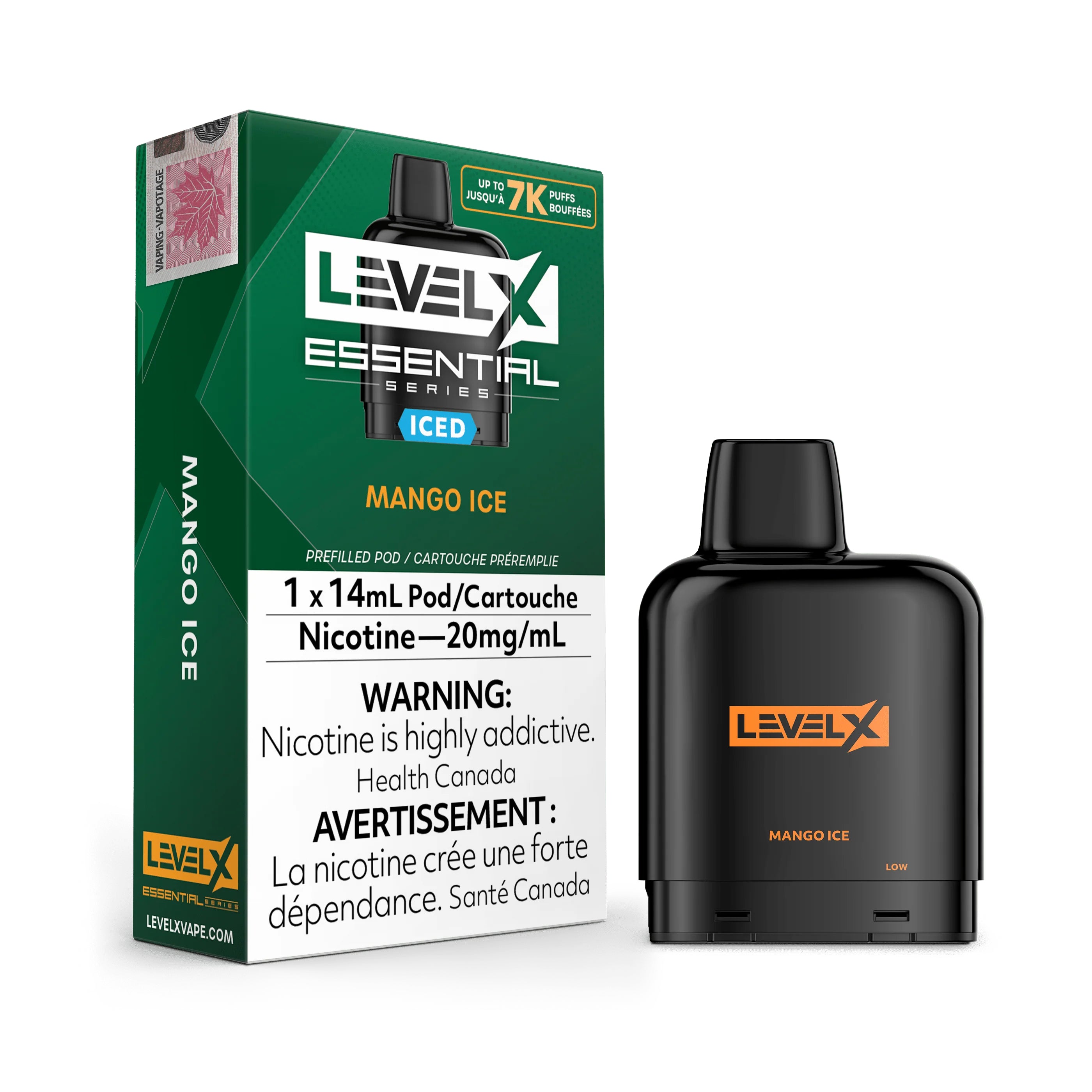 LEVEL X ESSENTIAL 7K MANGO ICE PODS