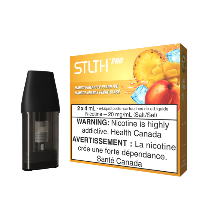 STLTH PRO MANGO PINEAPPLE PEACH ICE PODS