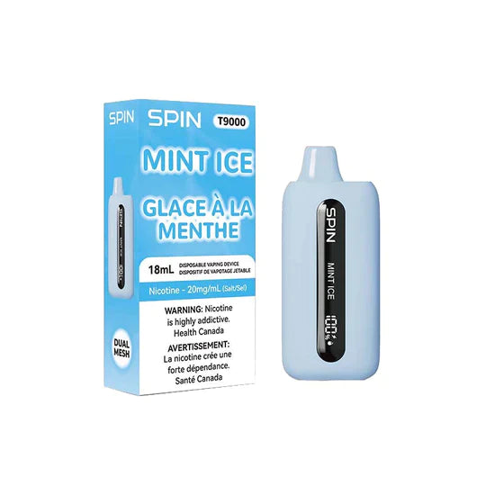 SPIN T9000 MINT ICE DISPOSABLE