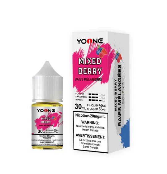 YOONE E-LIQUID 30ML 20MG MIXED BERRY