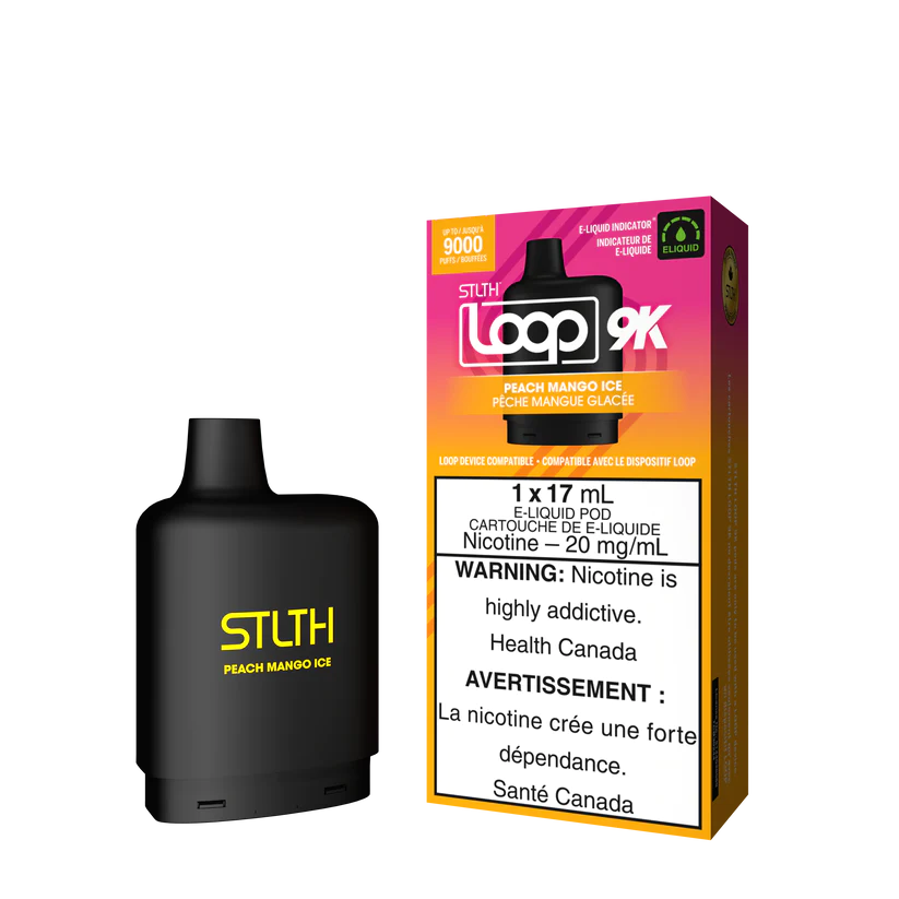 STLTH LOOP POD 9K PEACH MANGO ICE