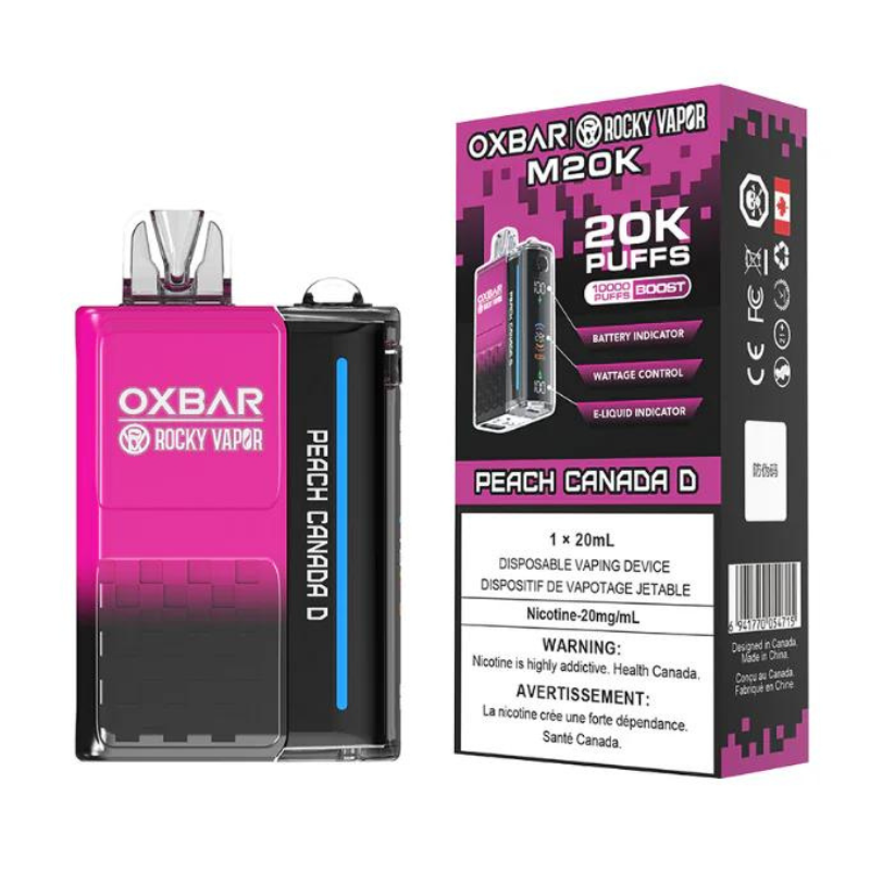 OXBAR M20K PEACH CANADA D