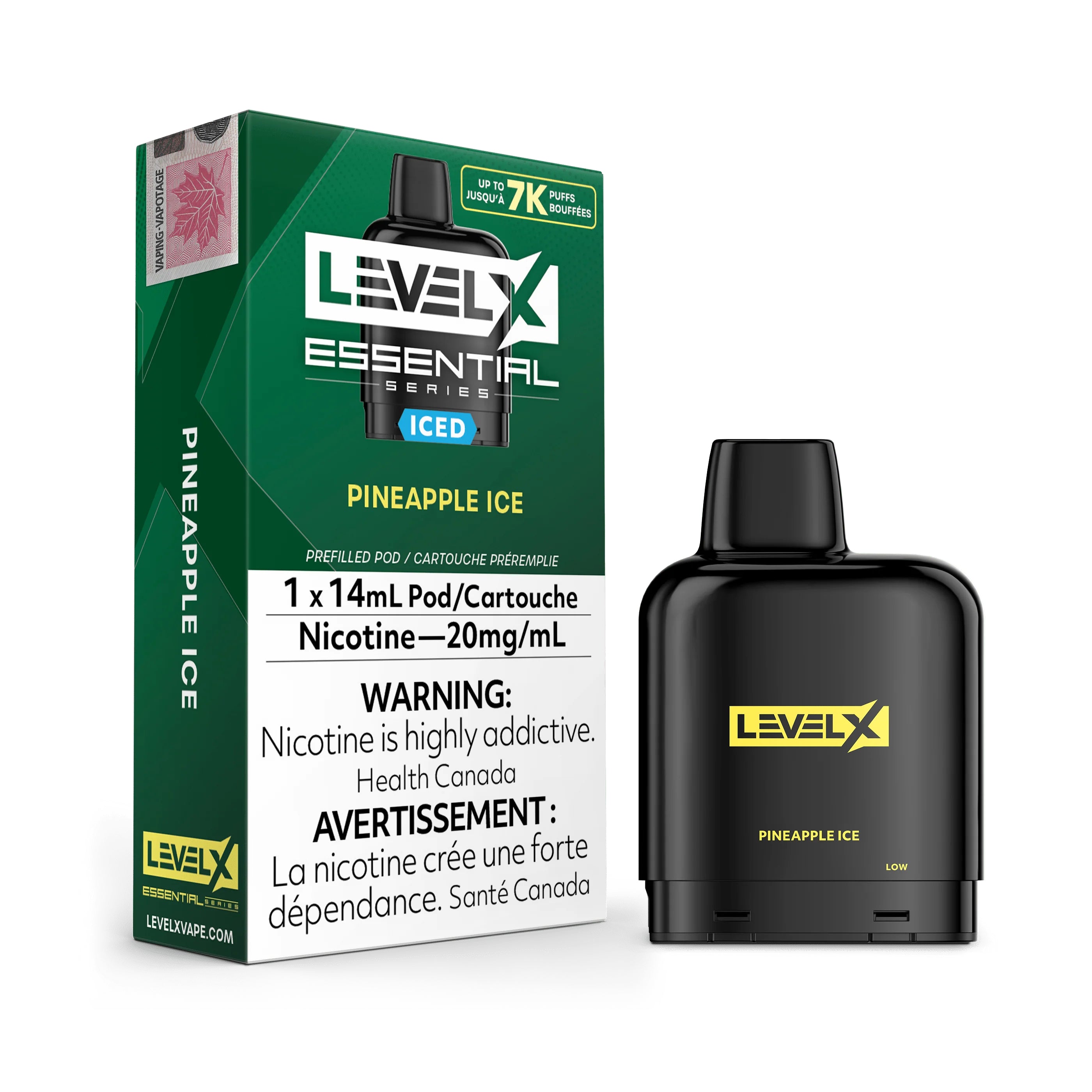 LEVEL X ESSENTIAL 7K PINEAPPLE ICE PODS