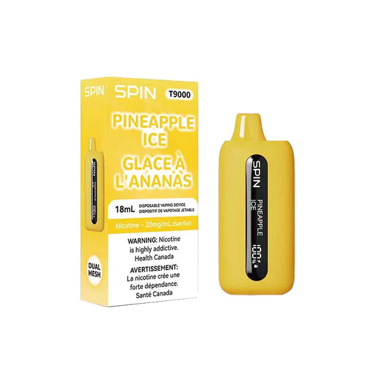 SPIN T9000 PINEAPPLE ICE DISPOSABLE