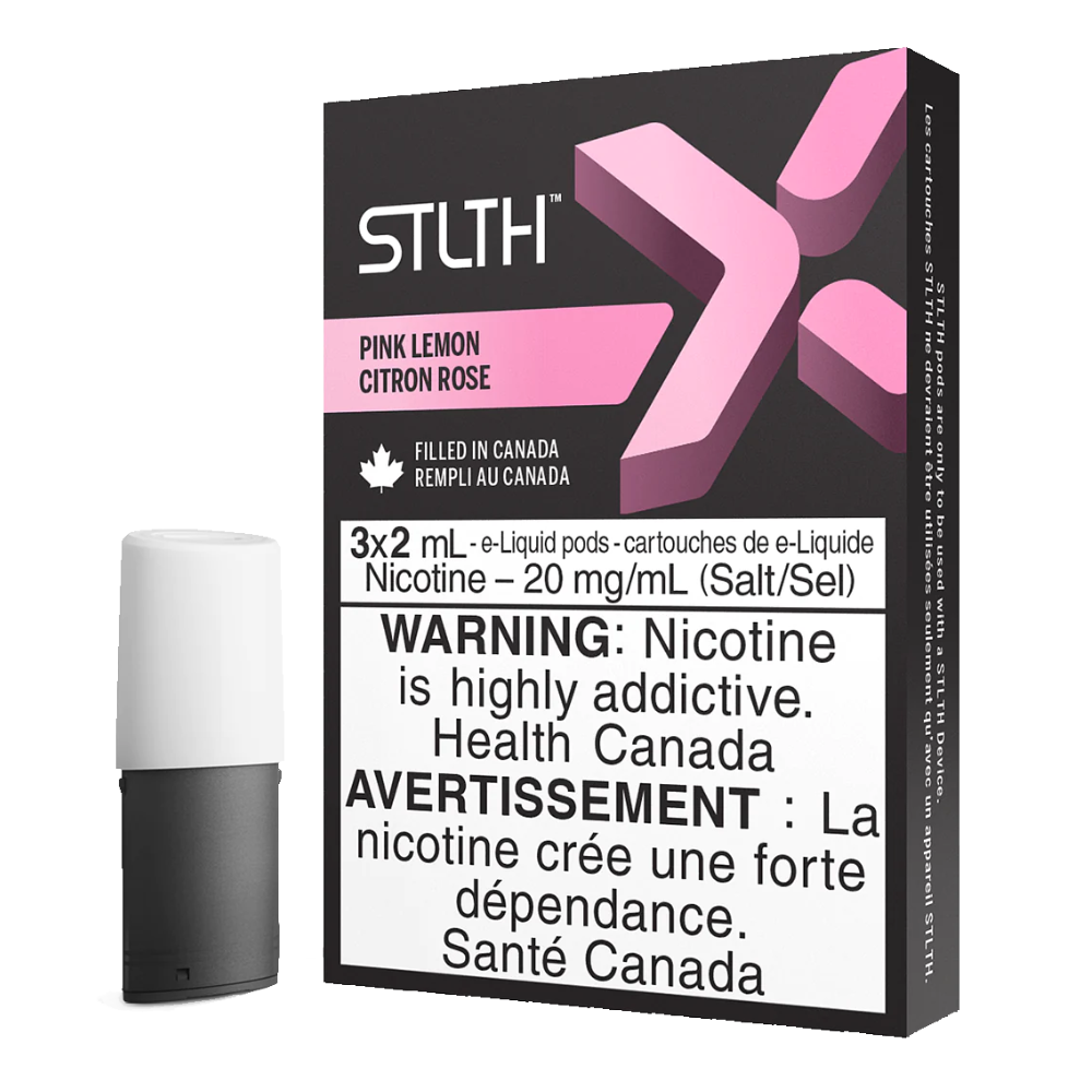 STLTH X PINK LEMON PODS