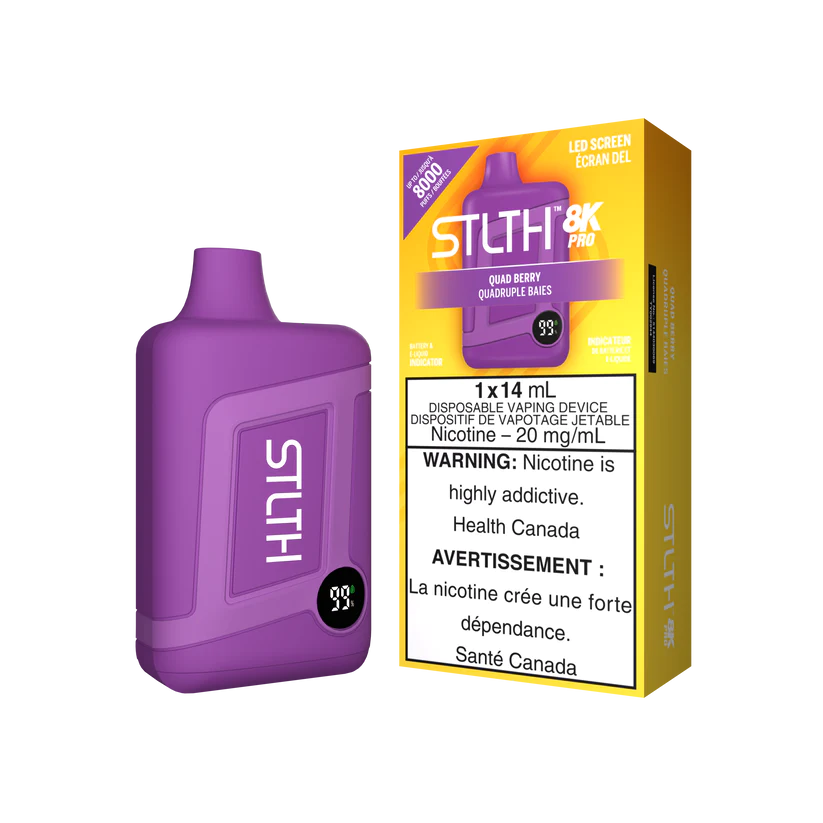 STLTH 8K PRO QUAD BERRY DISPOSABLE