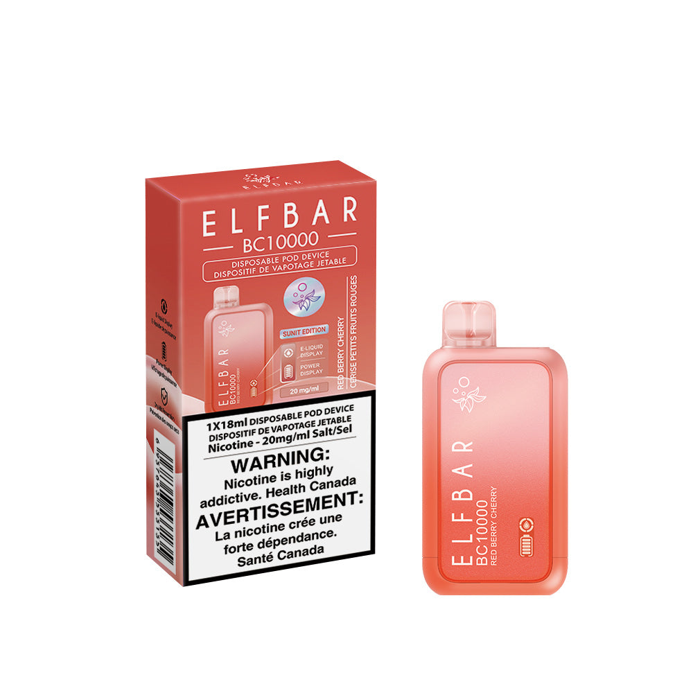 ELFBAR 10000 RED BERRY CHERRY DISPOSABLE