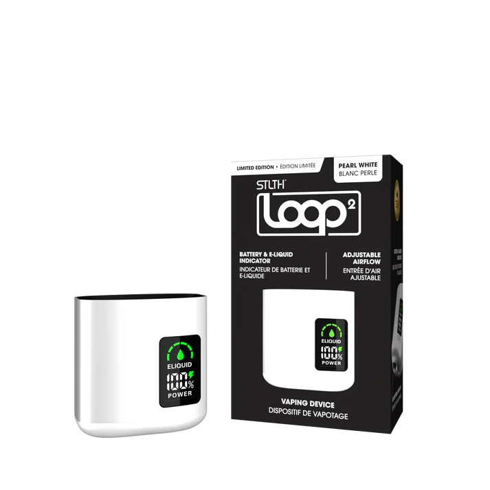 STLTH LOOP 2 LIMITED EDITION CLOSED POD DEVICE (PEARL WHITE)