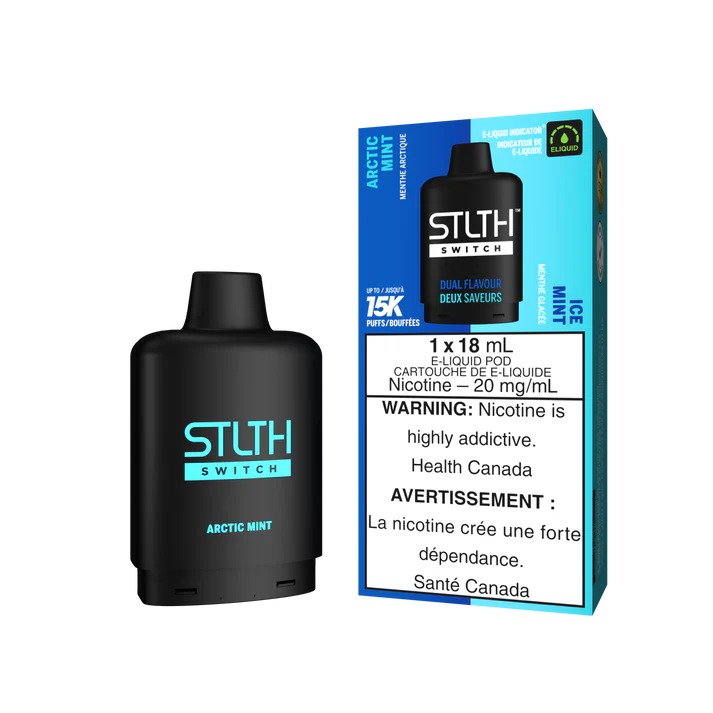 STLTH SWITCH POD ARCTIC MINT AND ICE MINT