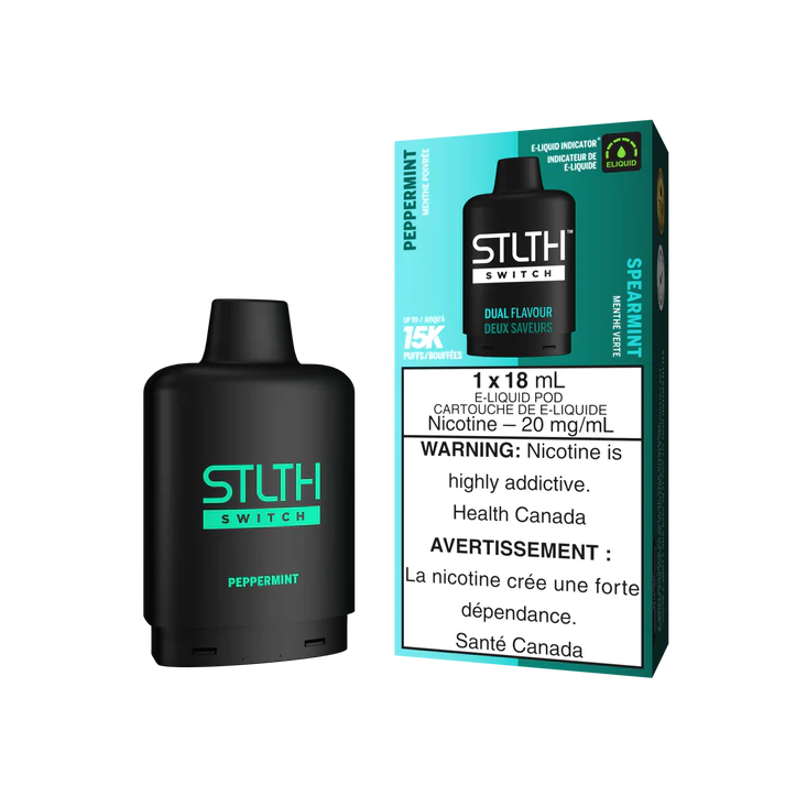 STLTH SWITCH POD PEPPERMINT AND SPEARMINT