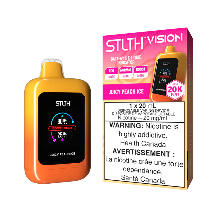 STLTH VISION 20K JUICY PEACH ICE / ON