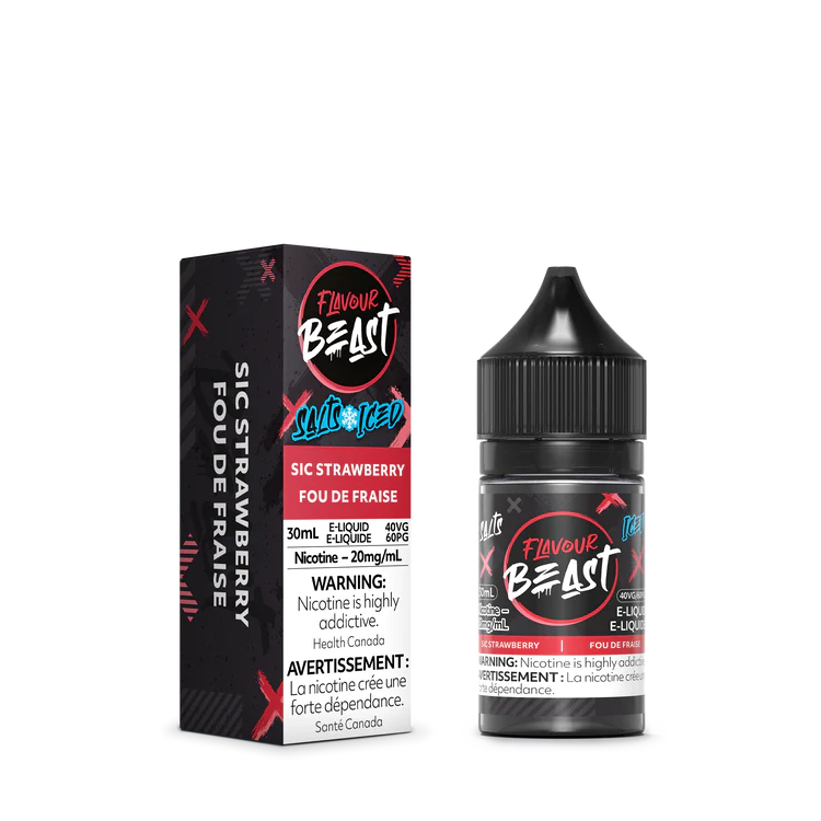 FLAVOUR BEAST SIC STRAWBERRY 30ML 20MG E-LIQUID