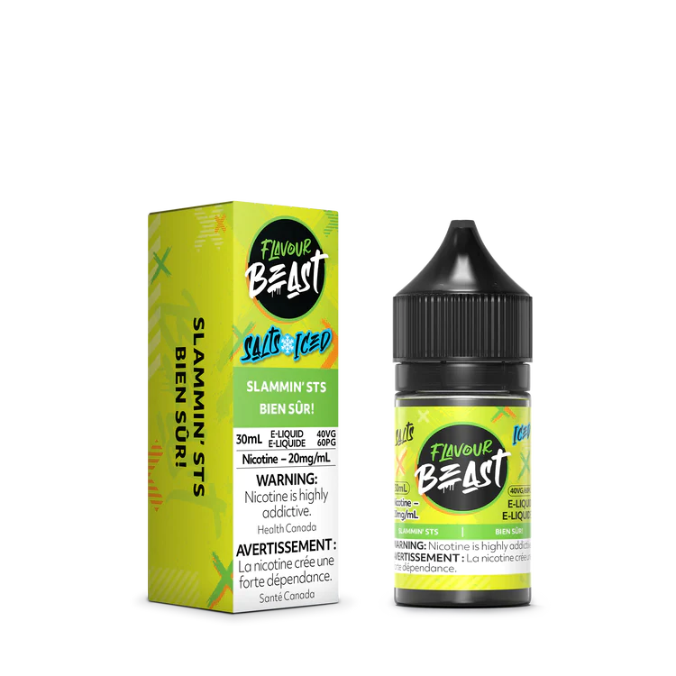 FLAVOUR BEAST SLAMMIN STS E-LIQUID 30ML 10MG