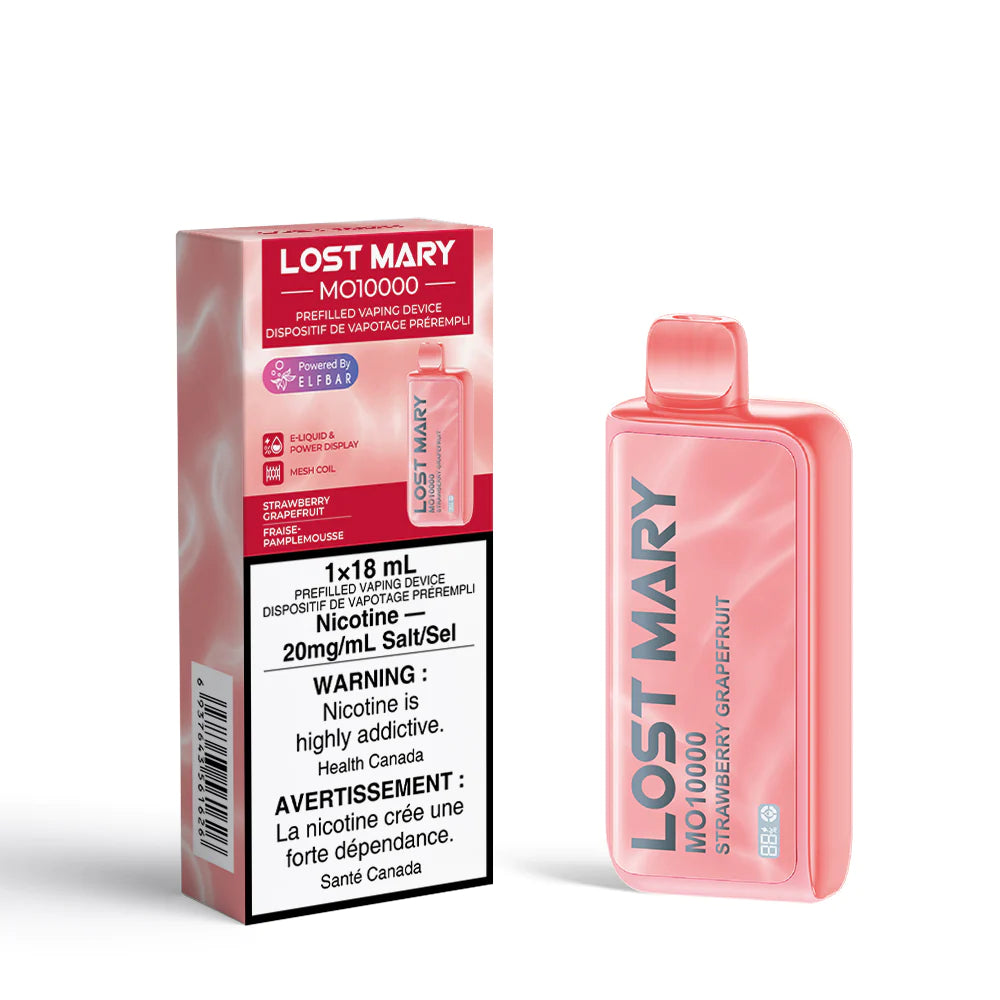 LOST MARY 10K STRAWBERRY GRAPEFRUIT DISPOSABLE