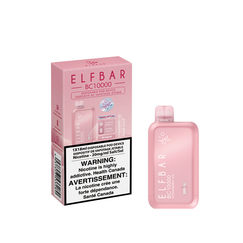 ELFBAR 10000 STRAWBERRY ICE DISPOSABLE