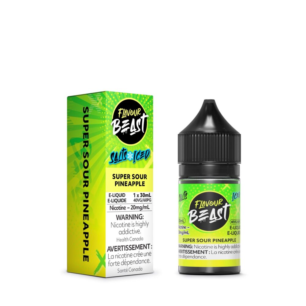 FLAVOUR BEAST E-LIQUID SUPER SOUR PINEAPPLE 30ML 20MG