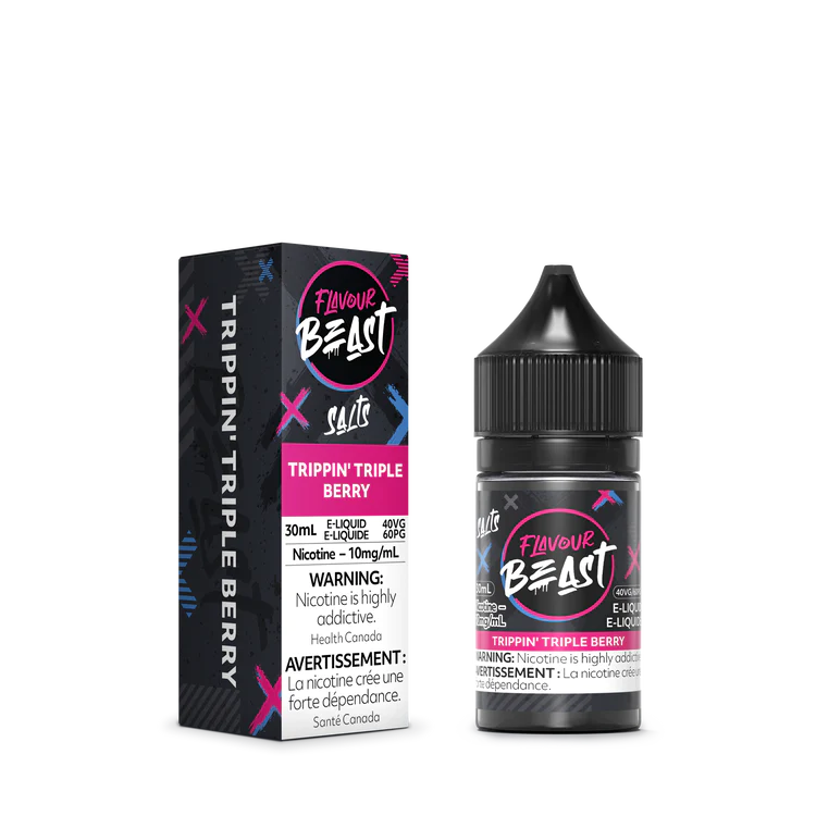 FLAVOUR BEAST TRIPPIN' TRIPLE BERRY 20MG 30ML E-LIQUID