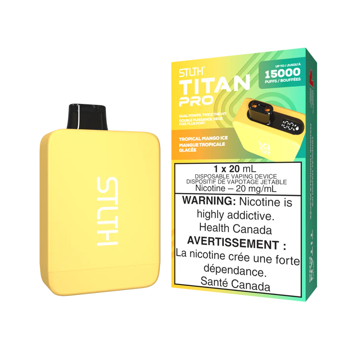 STLTH TITAN PRO 15K TROPICAL MANGO ICE