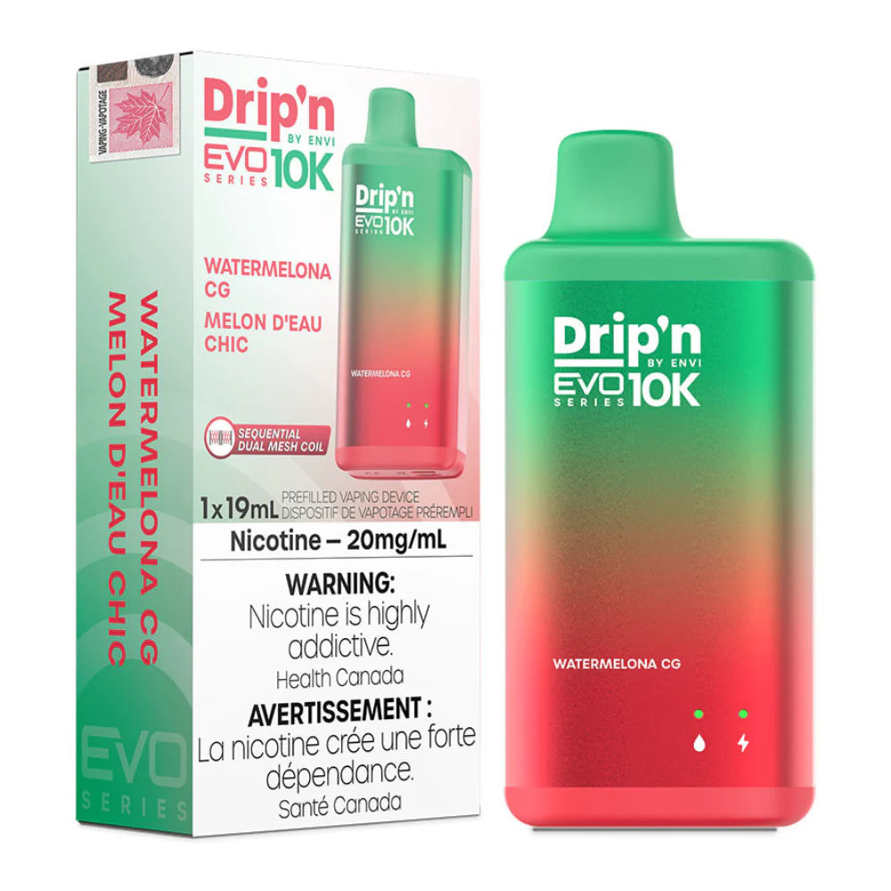 ENVI DRIP’N EVO 10K CG DISPOSABLE