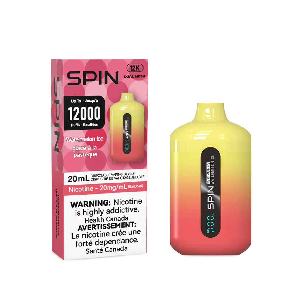 SPIN 12000 WATERMELON ICE DISPOSABLE