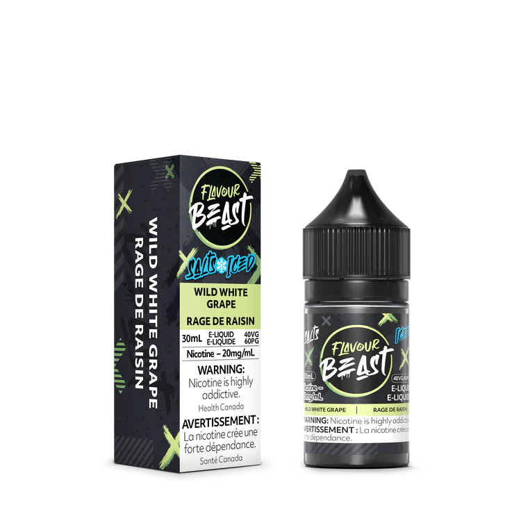 FLAVOUR BEAST WILD WHITE GRAPE 30ML 20MG E-LIQUID