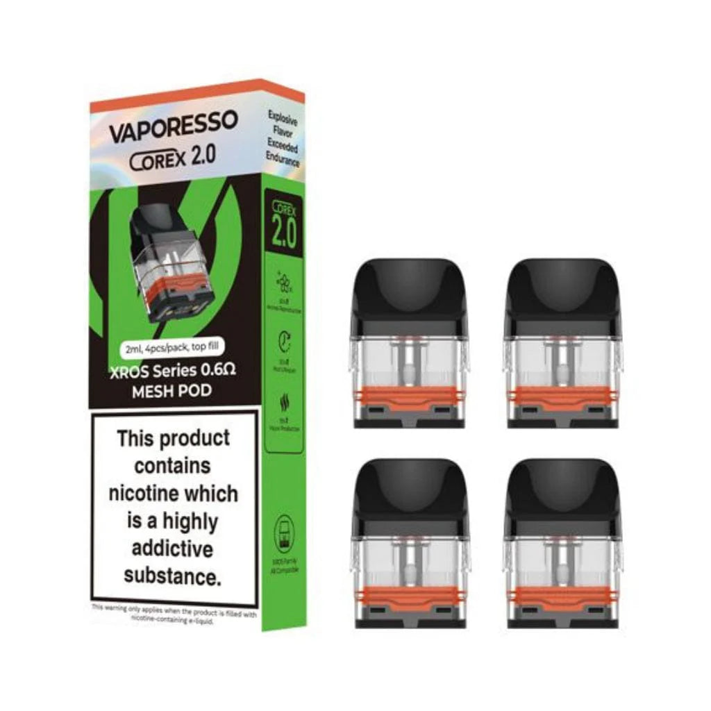 VAPORESSO COREX REPLACEMENT PODS 0.6 Ohm